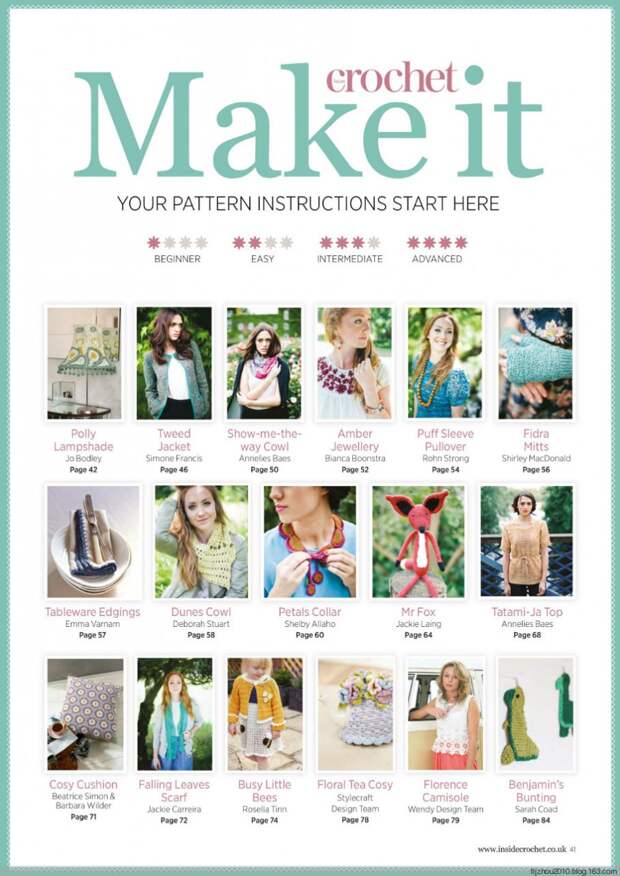 Inside Crochet №56 2014 - 紫苏 - 紫苏的博客 Inside Crochet №56 2014 - 紫苏 - 紫苏的博客