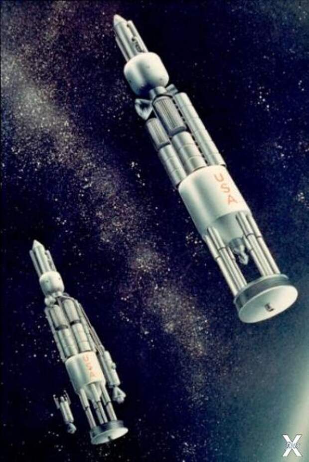 Два взрыволёта «Orion» готовятся к по...