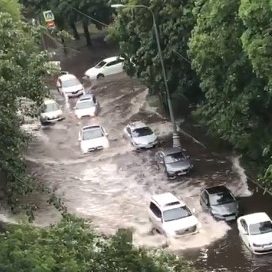 Жители Аэропорта разыскивают утерянные номерные знаки авто после «большого потопа»