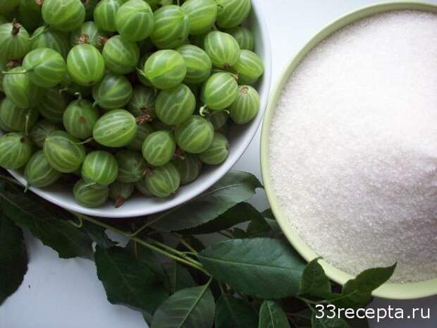 продукты для варенья из крыжовника