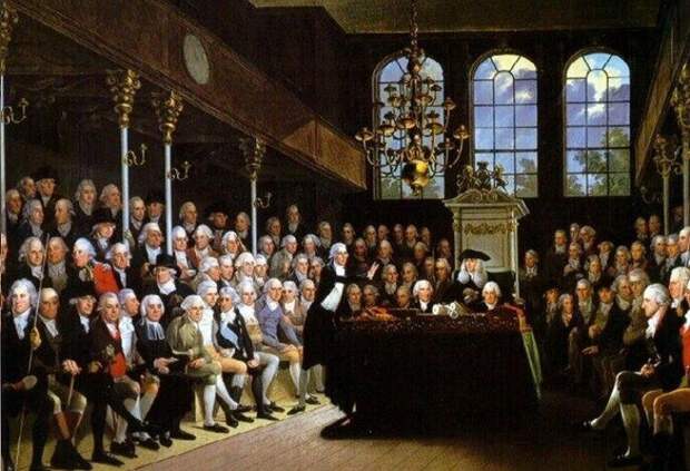 10. Во время финансового кризиса 1720 года британский парламент обсуждал резолюцию о том, чтобы зашивать банкиров в мешки со змеями и бросать в Темзу