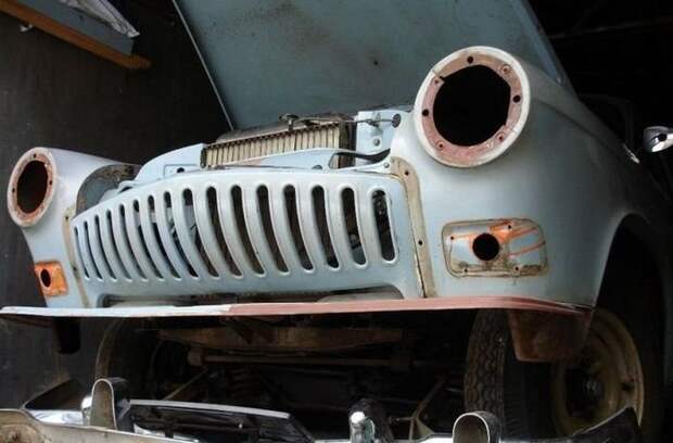 Восстановление старой Волги ГАЗ-21 автомобиль, волга, машина