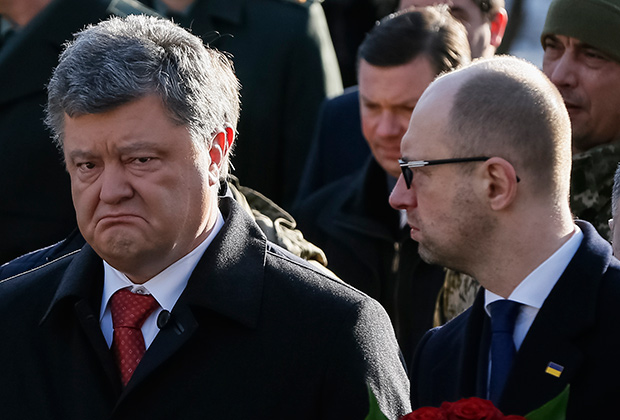 Петр Порошенко и Арсений Яценюк