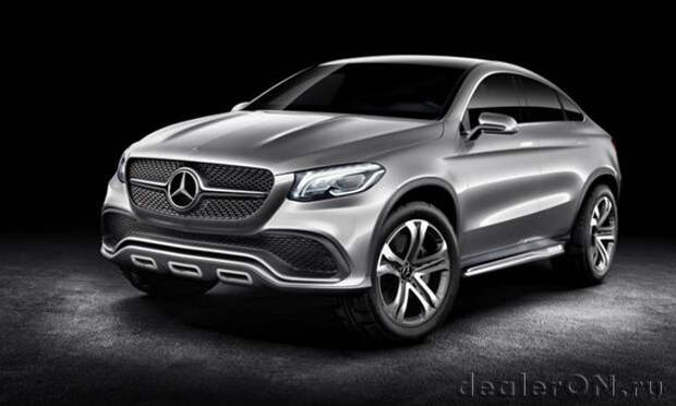 Концепт кроссовера купе Mercedes-Benz MLC (Мерседес-Бенц MLC)