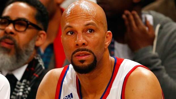 Rapper Common at the NBA All-Star Celebrity Game