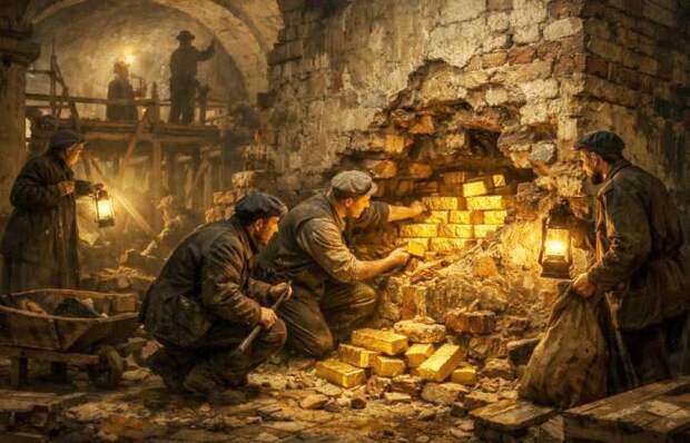 Как нашли клад в Гостином дворе Питера