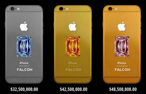 Вызывающая роскошь: мобильный телефон «Falcon Supernova iPhone 6».