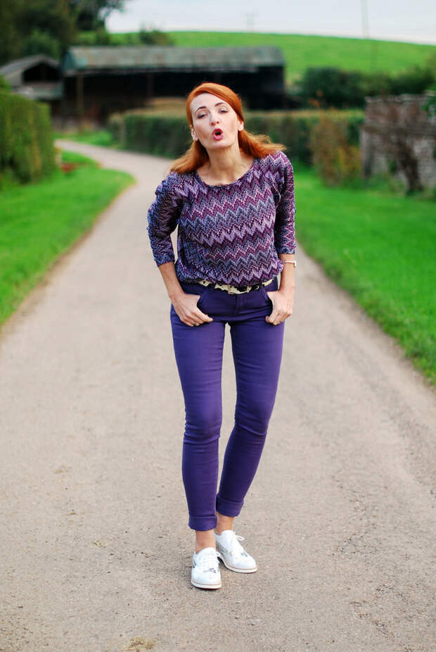 Fashion blogger outtake