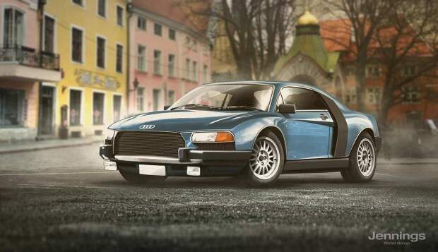 Audi R8 Retro Concept