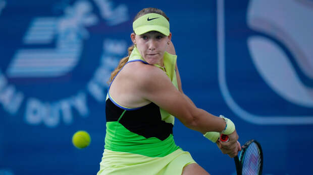 Андреева призналась, что не нервничает перед финалом турнира WTA в Линце