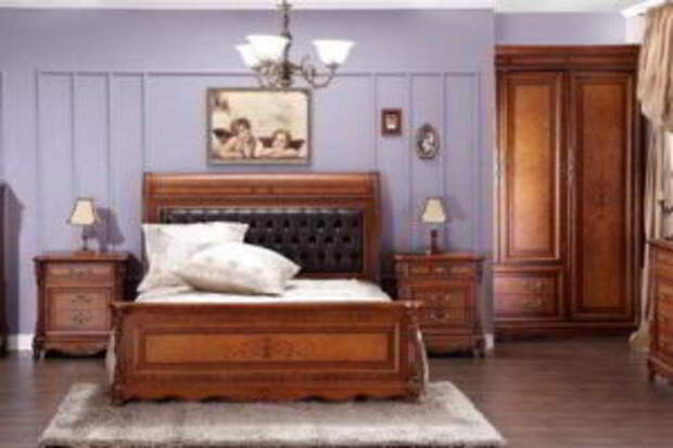 деревянные спальни фото 15
