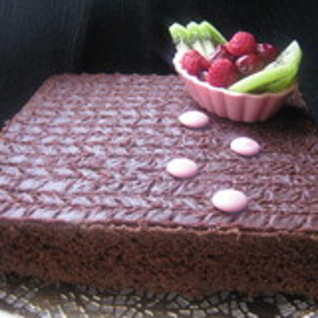Шоколадный пирог с глазурью  (Family Chocolate Cake)