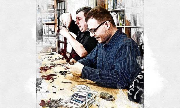 Слабовидящие орловцы изготовили себе обереги