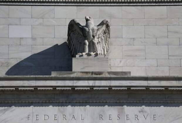 Federal Reserve Board building on Constitution Avenue is pictured in Washington, U.S., March 19, 2019. REUTERS/Leah Millis - RC17BAD28DD0