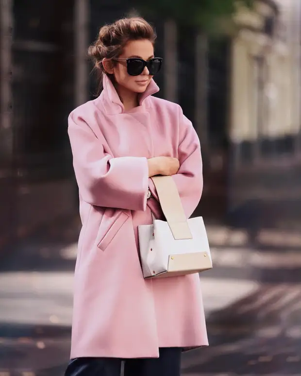 Как и с чем носить пальто стойка: 10 способов выглядеть красиво и модно