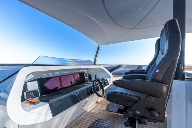 Суперяхта Royal Falcon One — космический корабль на воде разработанный совместно с Porsche