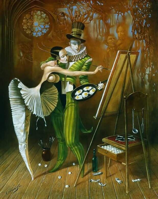 художник Michael Cheval -15