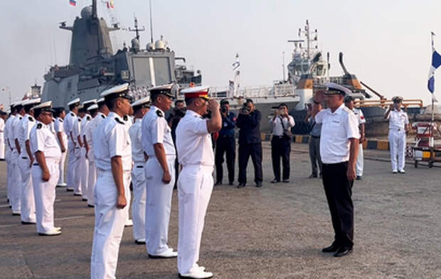 В Мьянме встретили отряд кораблей Тихоокеанского флота