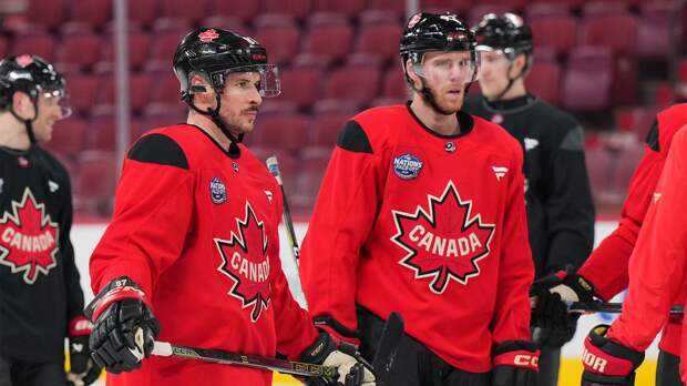 Голы Макдэвида и Кросби помогли Канаде одержать крупную победу над Швейцарией на Олимпиаде