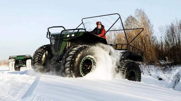В России выпускают самые большие квадроциклы