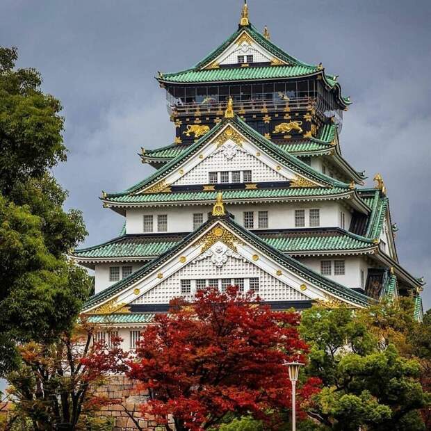 Осакский замок, Осака, Япония