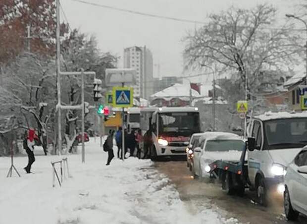 Снег в краснодаре в мае