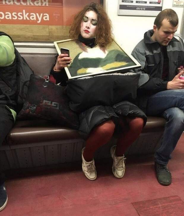 Модники и чудаки из метро