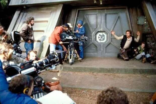 Фотографии со съёмок Star Wars (38 шт)