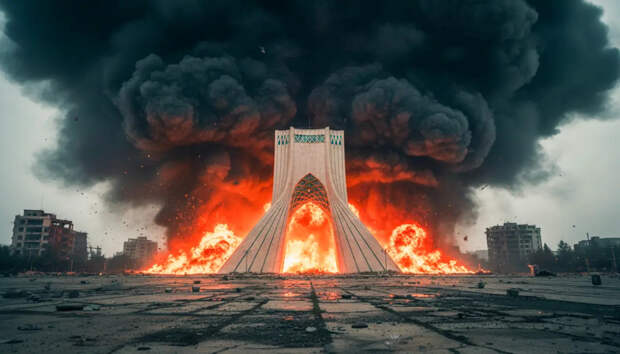 Около 50 истребителей, более 100 боеприпасов: Нанесён удар по мегаобъекту в центре Тегерана