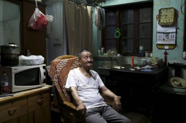 Квартира китайского старика Ван Чунчун