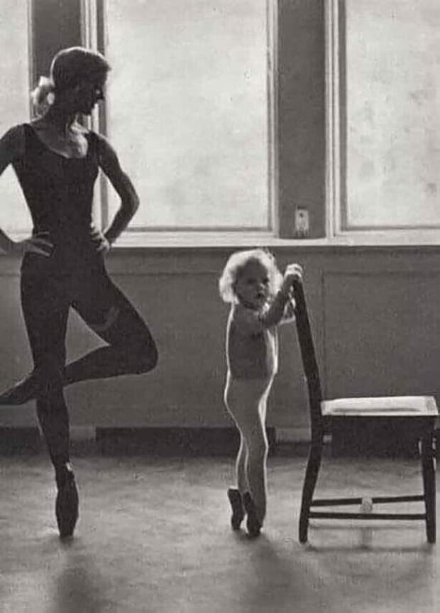 Рождение балерины. Фото СССР 1966 год