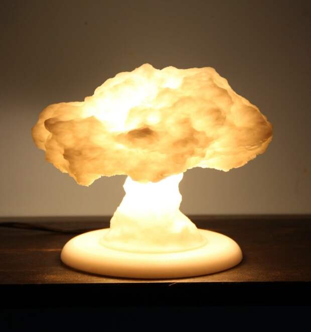 diy облако лампа своими руками в форме атомного гриба пошаговая инструкция