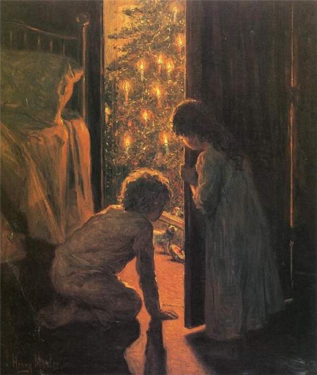 Henry Mosler. «Рождество» Henry Mosler. «Рождество»