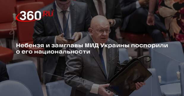 Небензя и замглавы МИД Украины поспорили о его национальности