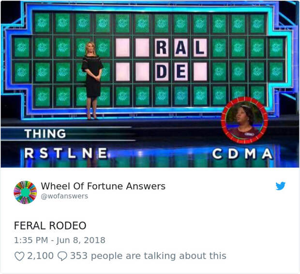 Wheel Of Fortune Funny