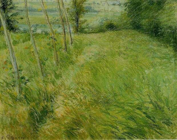 Landscape at Pontoise. (1882). Писсарро, Камиль