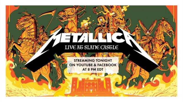 Полный концерт METALLICA: Live at Slane Castle (09.07.19)