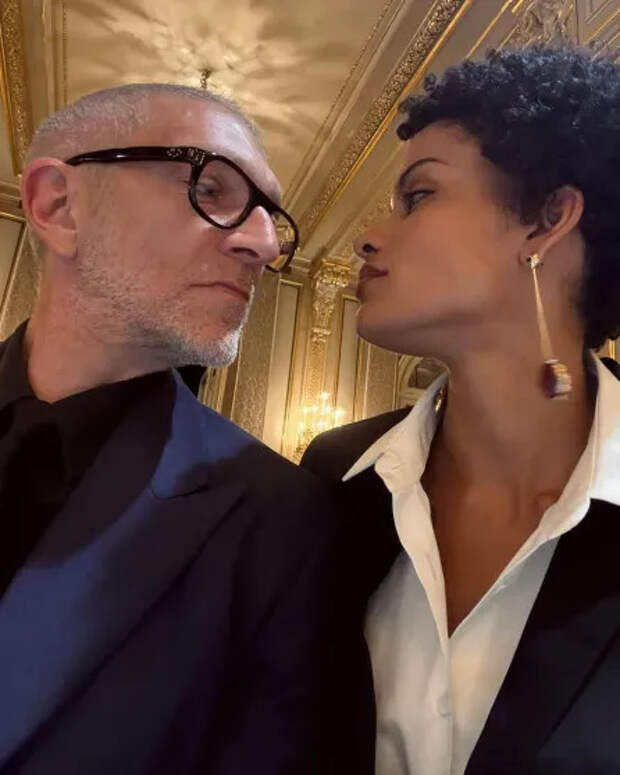 Нара Баптиста и Венсан Кассель