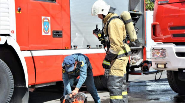 Во время пожара в Симферополе погибли четыре человека