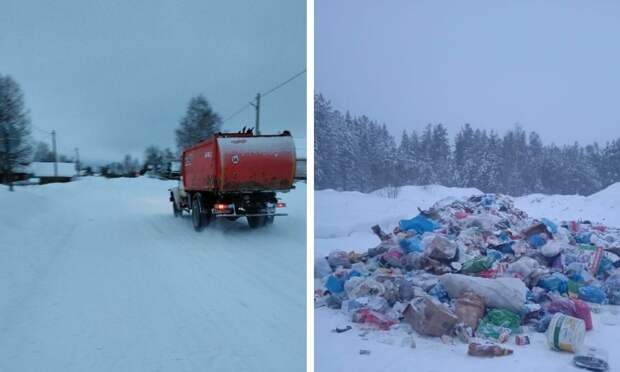Пока вы спали: без спроса и подготовки в Архангельской области стихийно вырос мусорный объект