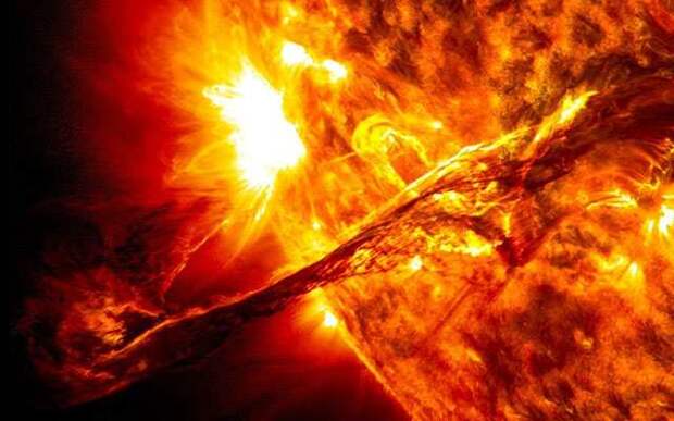 Скорость распространения плазмы после вспышки на Солнце озадачила учёных