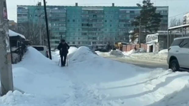 Барнаульцы пожаловались на водителей, превративших улицу в парковку