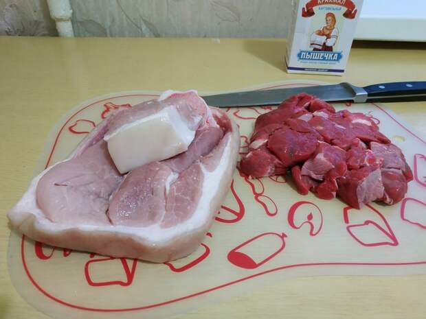 Мясной хлеб. Почти по ГОСТу 23670. Колбаса, Домашняя колбаса, Мясо, Кулинария, Мужик на кухне, Длиннопост, Видео