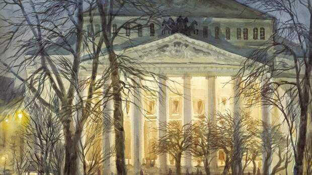 В «Зарядье» откроется масштабная выставка «Сергей Андрияка. Гимн акварели»