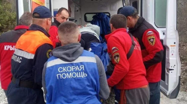 Туристка травмировала ногу в горах Бахчисарая