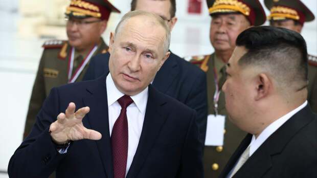 Переговоры Путина и Ким Чен Ына перешли в формат тет-а-тет