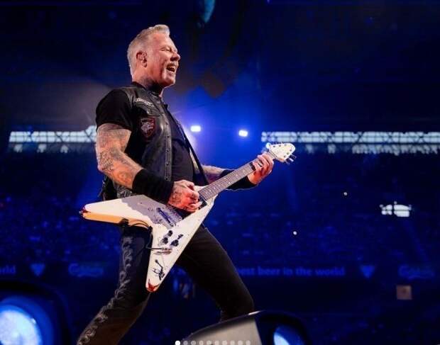 Группа Metallica проведет концерт на русском языке