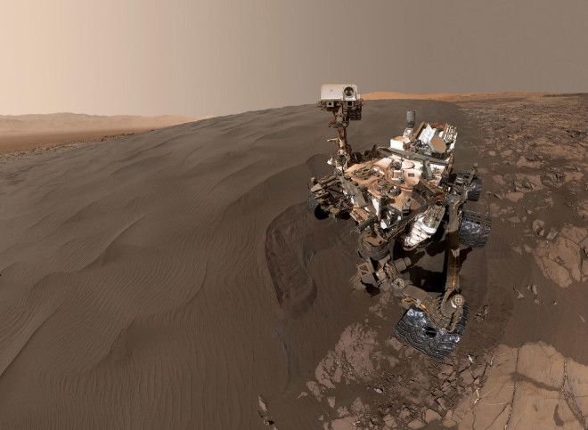 Лучшие снимки марсохода Curiosity и последние новости с Красной планеты