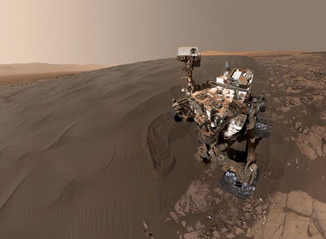 Лучшие снимки марсохода Curiosity и последние новости с Красной планеты