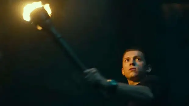 кадр из фильма «Анчартед: На картах не значится»